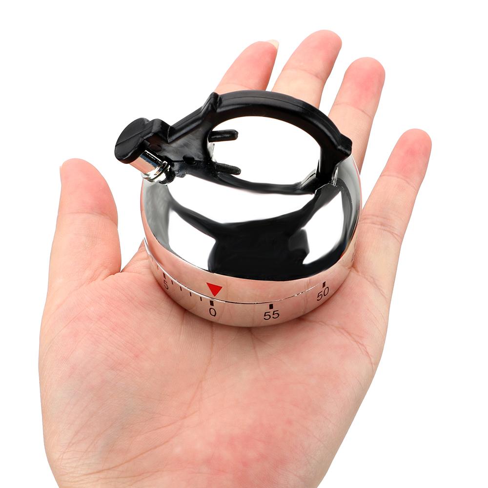 Кухонные инструменты гаджеты напоминания о готовке инструменты 60-минутный кухонный таймер механический таймер обратного отсчета сигнал-напоминание форма чайника