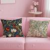 William Morris Floral Pillow Case Pattern Printing Pillowcase Living Room Sofa Cushion Cover Bedroom Room Decor