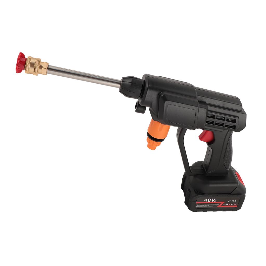 Cordless Pressure Washer 30bar Handheld Battery Operated High Pressure Car Washer with 5 Meters Filt