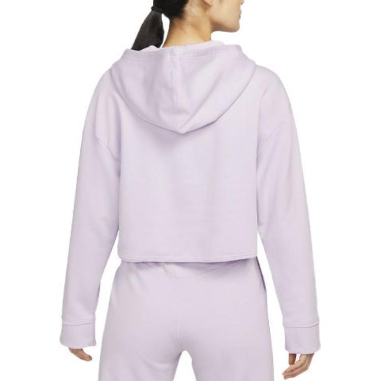 (WMNS) Nike Yoga Luxe Hoodie Pink/Purple Women's DM6982-530