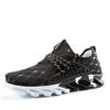 Men's Flat Anti-slip Casual Sneakers Lightweight Breathable Running Shoes Mesh Sneakers