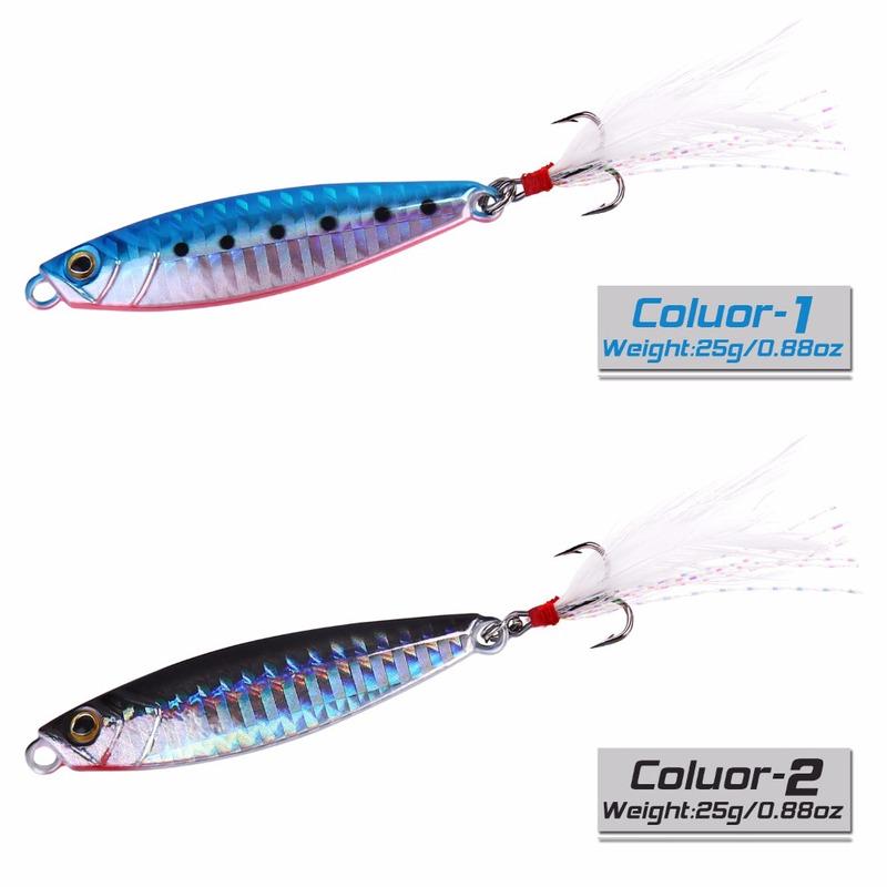 SOUGAYILANG 5шт рыболовная приманка металлическая приманка для отсадки свинцовые крючки рыболовная искусственная приманка-спиннер