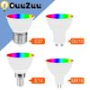 RGB Light Bulb E27 LED Smart Lamp 220V Colorful Bulbs E14 Color Light MR16 Spotlight GU10 Atmosphere Lampara For Home Decorative