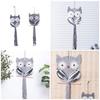 Bohemian Tapestry Handwovens Owl Shaped Wall Hangings Pendants Home Macrames Tapestry Decorations for Bedroom Farmhouses