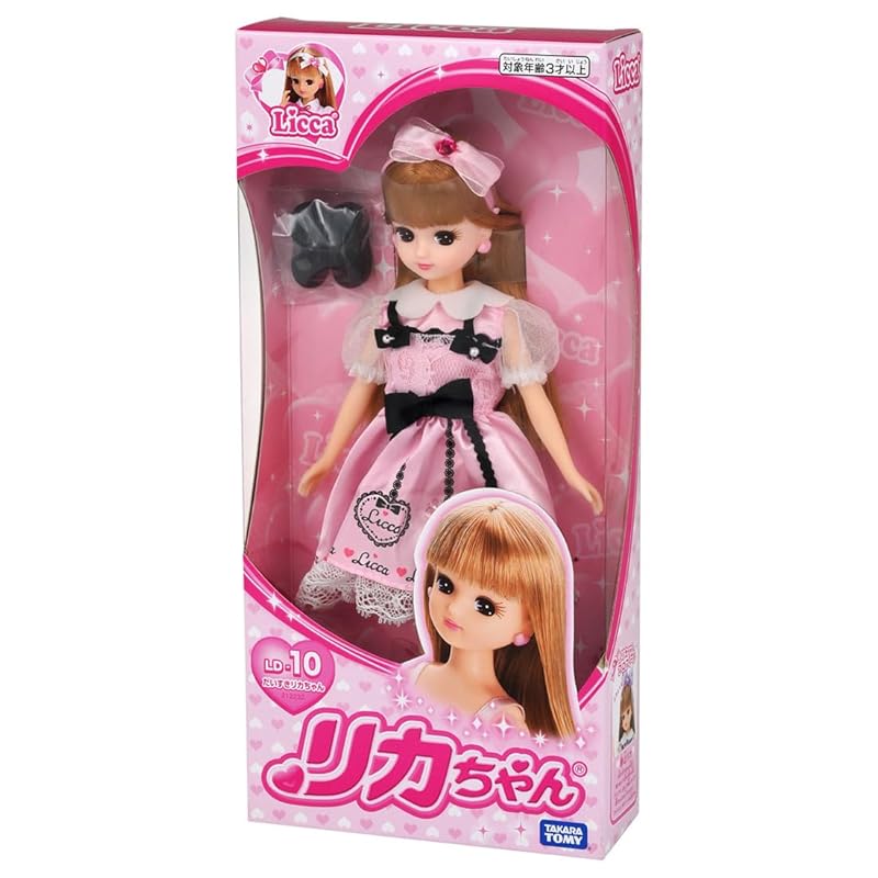 Кукла Takara Tomy Licca-chan LD-10 Я люблю Licca-chan, игрушки для игр в домики для переодевания от 3 лет и старше