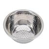 Vegetable Washing Basket Rustproof Multifunction Stainless Steel Colander for Kitchen Household Silver