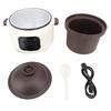 3.8L Electric Stew Pot Efficient Cooking Multifunctional 24H Reservation 280W Ceramic Stew Cooker