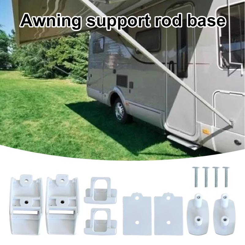 2Set Plastic Awning Leg Bracket With Fitting Kits For Fiamma F45s F80s F65 Awning 98655-176