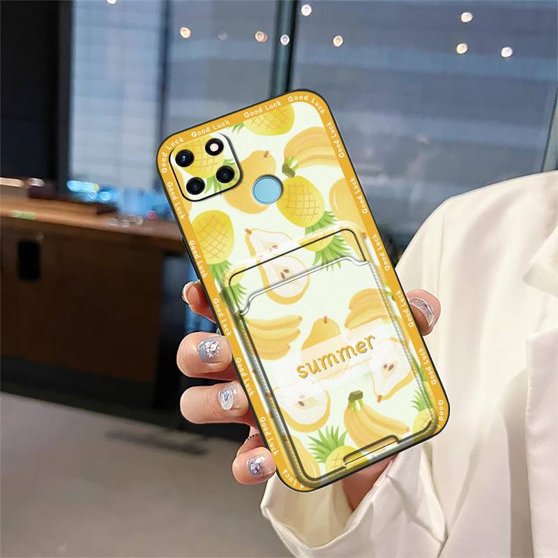Полностью закрывающий мягкий чехол Чехол для телефона для OPPO Realme C21Y/C25Y Водонепроницаемый Противоударный Прочный Граффити Пыленепроницаемый Модный дизайн