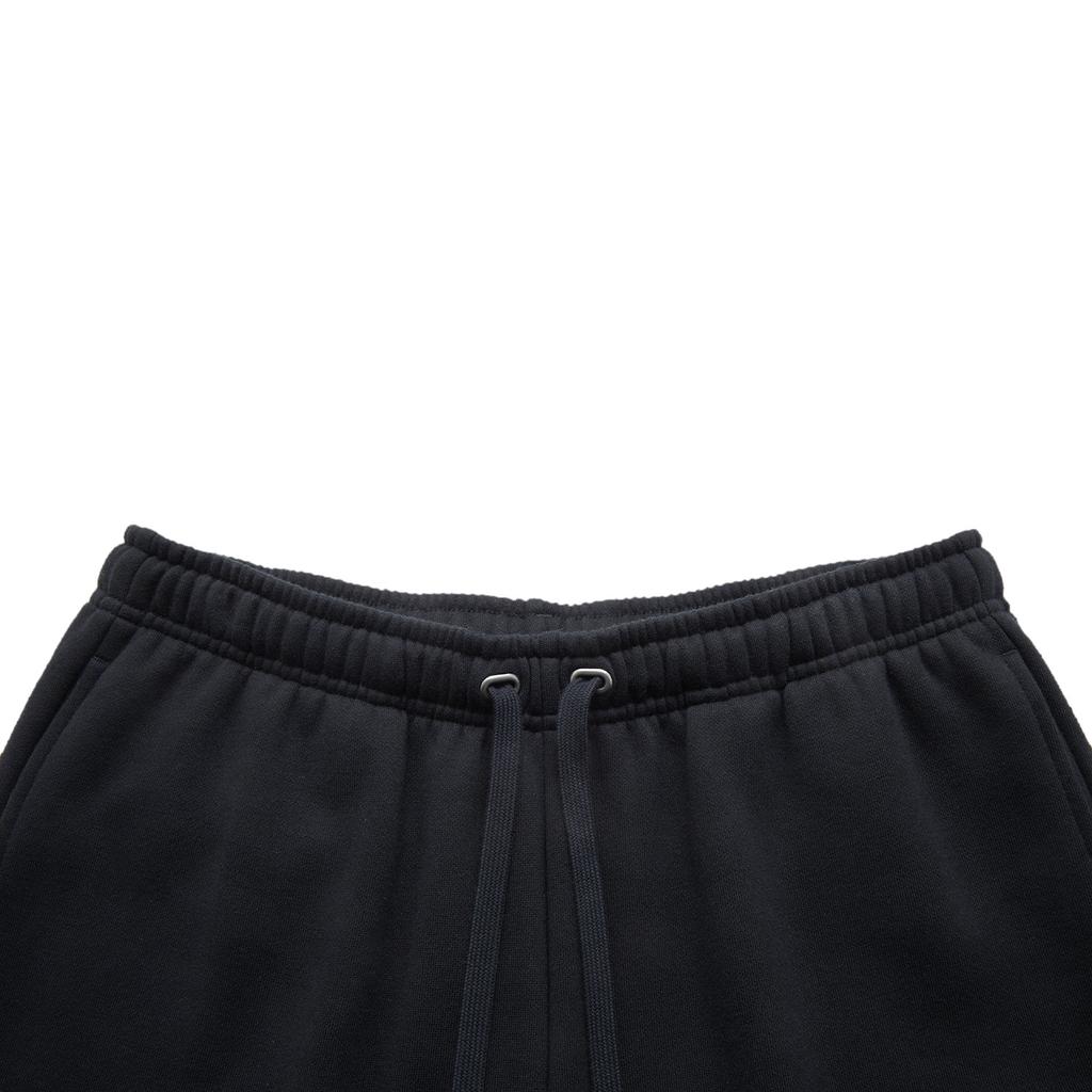 Li-Ning Удобные универсальные свободные флисовые повседневные брюки мужские низ черный AKLU519-1