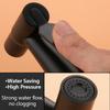 Stainless Steel Portable Bidet Sprayer Cold Bathroom Bidet Faucet Valve Jet Set Ass Shower Enema Black