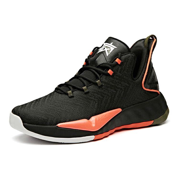Anta Speed Battle 3 Low Basketball Shoes Men Sneakers Red Black 11941607-3