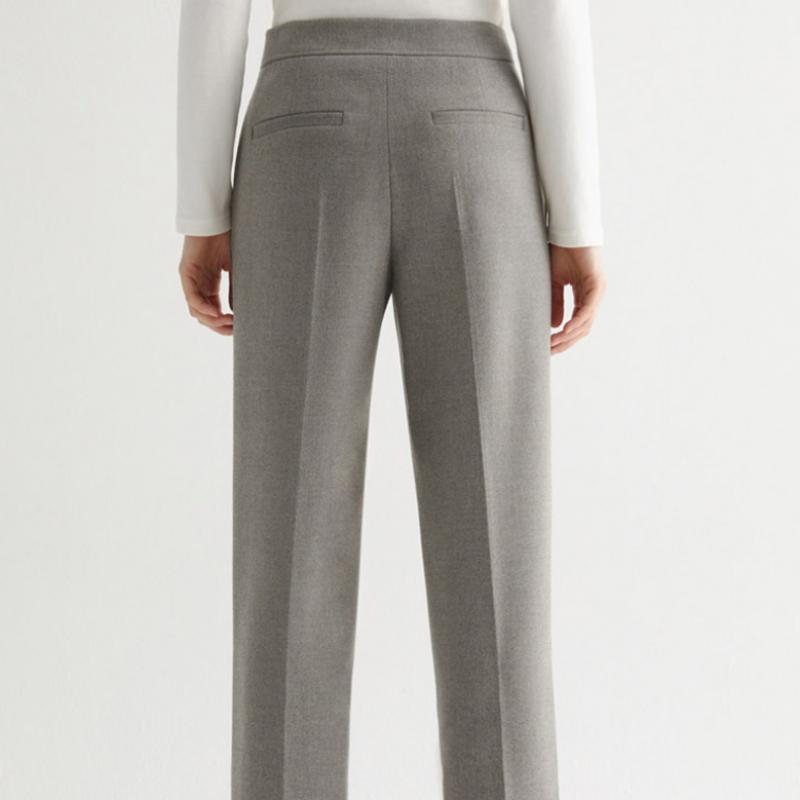 [shs Miss] Basic Straight Pants Swwslo41130 Gb