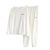 Women's Thickened Warm Lamb Cashmere Lapel Pajamas Pajamas Household Suit