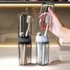 1PC Mouthwash Cup Washing Set Dental Utensils Travel Box Toothbrush Portable Going Out Transparent Toothbrush Holder