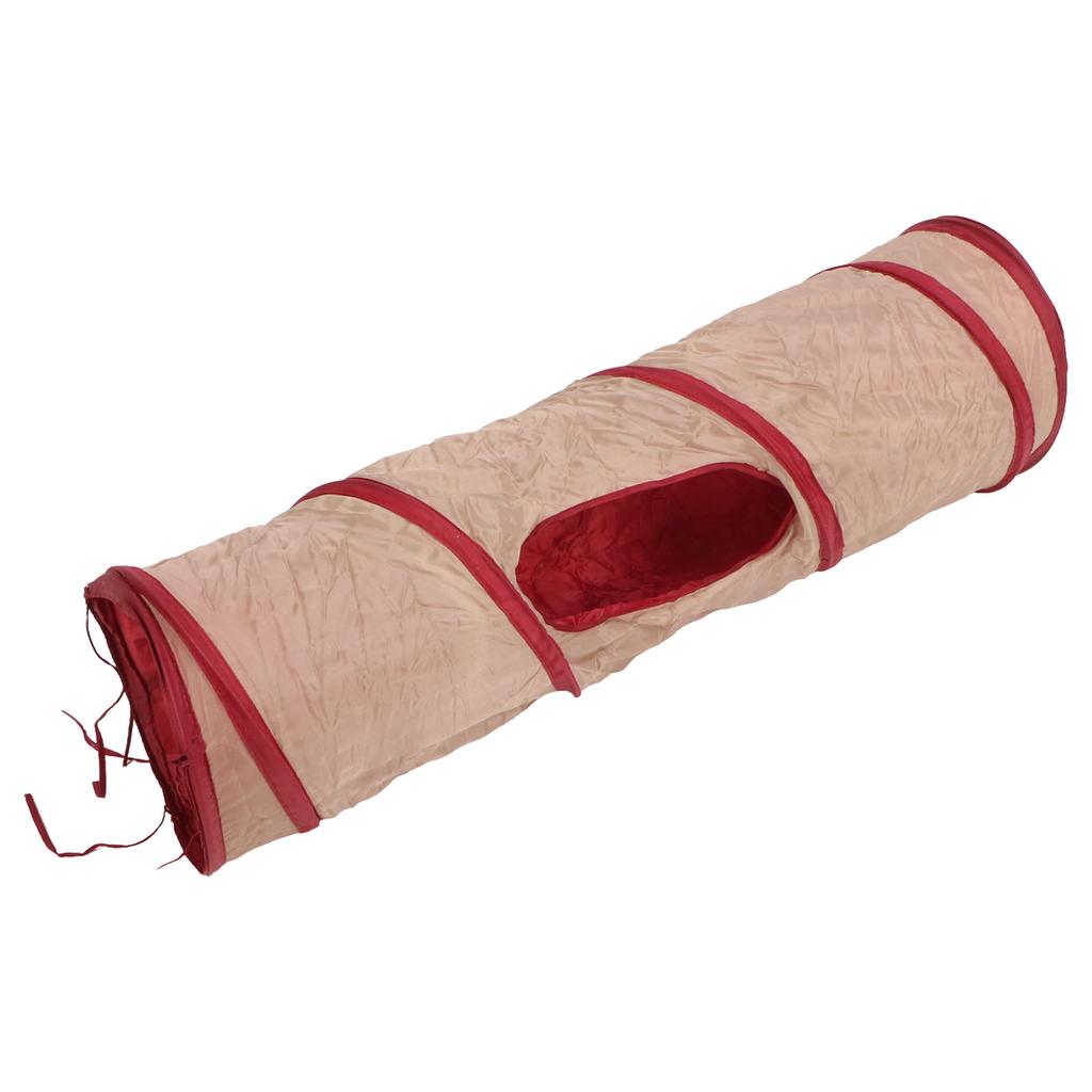 Складная игрушка-туннель для кошек, 2-сторонняя интерактивная игрушка-туннель для кошек с эффектом шуршания, укрытие для кошек