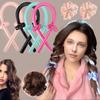 Hair Curler Head Strap for Ladies' Long Hair Curlers, Overnight Hair Curling Set, 1 Set of Lazy Hair Curlers with 2 Hair Curling Rings