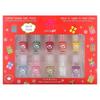SuncoatGirl Лак для ногтей на водной основе, набор Merry Mini Mani Kit, 12 предметов