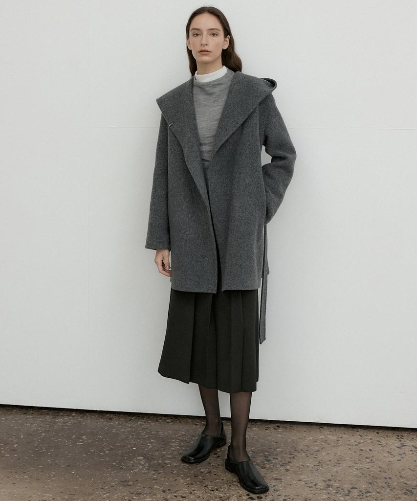 Octette Hand Made Hood Coat_3Color