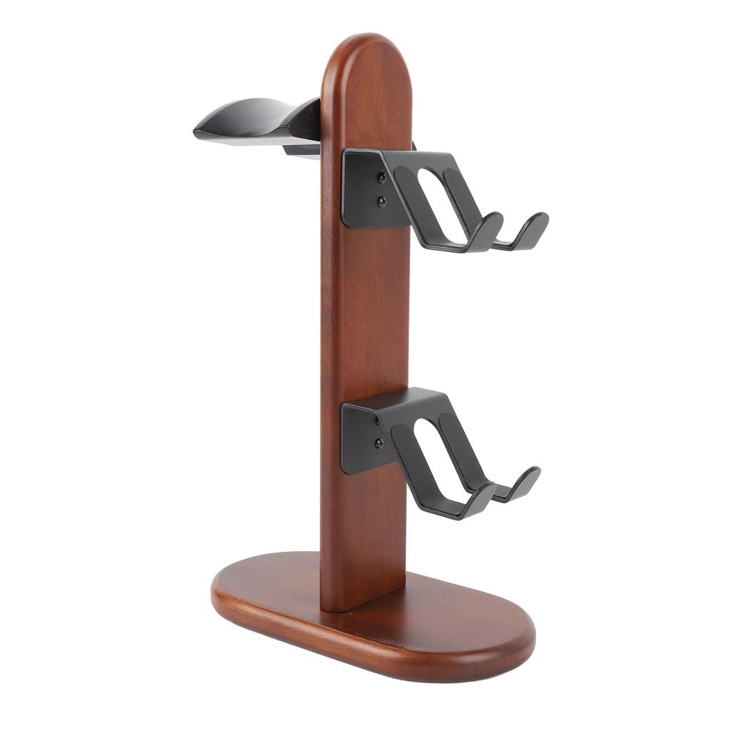 Подставка для геймпада Настольная деревянная подставка для игрового геймпада с держателем для наушников для Switch Pro