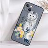 Cute Owl Cartoon Case For iPhone 14 13 12 11 16 15 Pro Max Mini Cover X XR XS 8 7 14 16 15 Plus Accessories