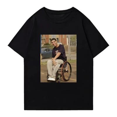 Летние футболки Drake с коротким рукавом Женские Хлопок Летний уличный стиль Свободная футболка Унисекс С круглым вырезом Одежда с принтом