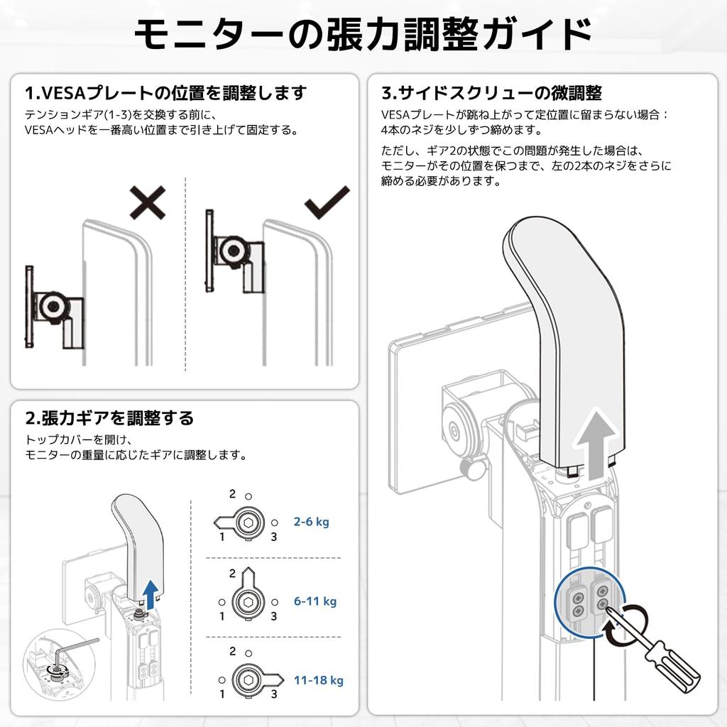 Монитор WORLDLIFT Подходит Дюйм 18 кг Вес Бесступенчатая Высота Одинарный VESA-совместимый Кронштейн/Стойка, 17-49 Мониторов, Вместимость, Регулировка, Тип зажима,