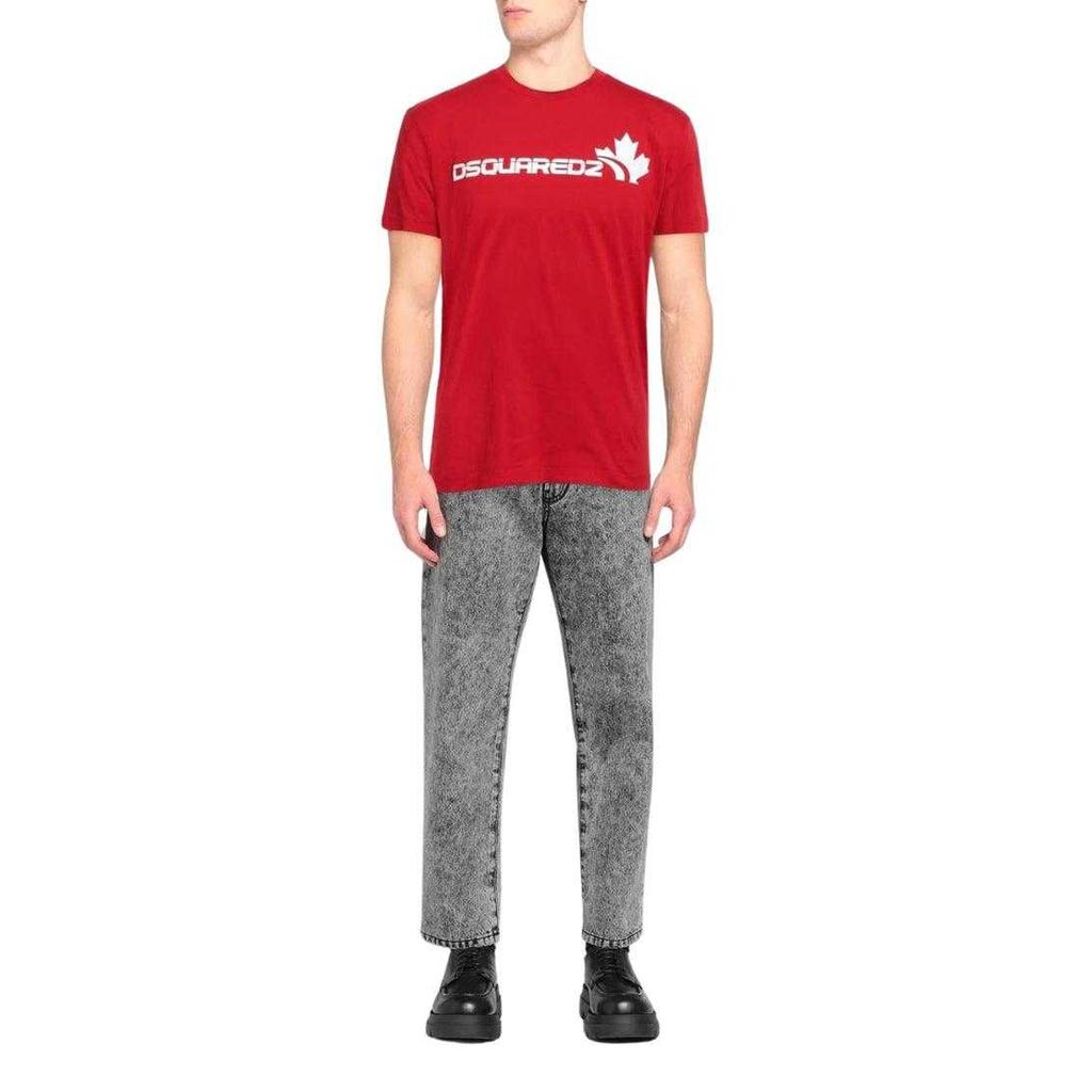 DSquared2 Mens Maple Leaf Logo T-Shirt