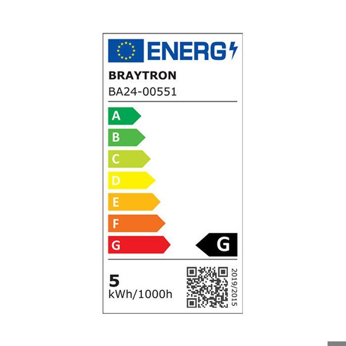Lot de 10 ampoules LED GU10 5W (Eq. 32W) 4000K 110°