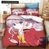 3D Print Anime Kawaii Girls Nao Tomori Bedding Set Double Twin King Duvet Cover Comforter Pillowcase Boys Girls Adults Bedroom