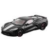 1/24 Corvette C8 R Сплав Спортивный Автомобиль Модель Литье под Давлением Металл Симуляция Трековые Гонки Транспортные Средства Модель Автомобиля Звук и Свет Детская Игрушка Подарок