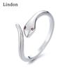Классическое кольцо Lindon из медного сплава с цирконием, женские ювелирные изделия, свадебный подарок для вечеринки