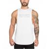 Do The Work  Summer Gym Sports Bodybuilding Fitness Workout Mens New Arrival Fashion Casual Brethable Printed O-neck Cotton Singlets