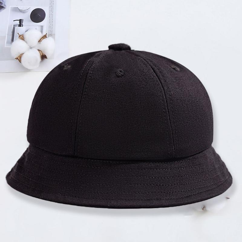 Children's Small Yellow Hat Print Kindergarten Dome Basin Hat Student Sun Hat Cute Ball Hat Sun Protection Bucket Hat