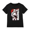 Звездные Войны Штурмовик Манга Детская Футболка 7-13 Лет, Черная