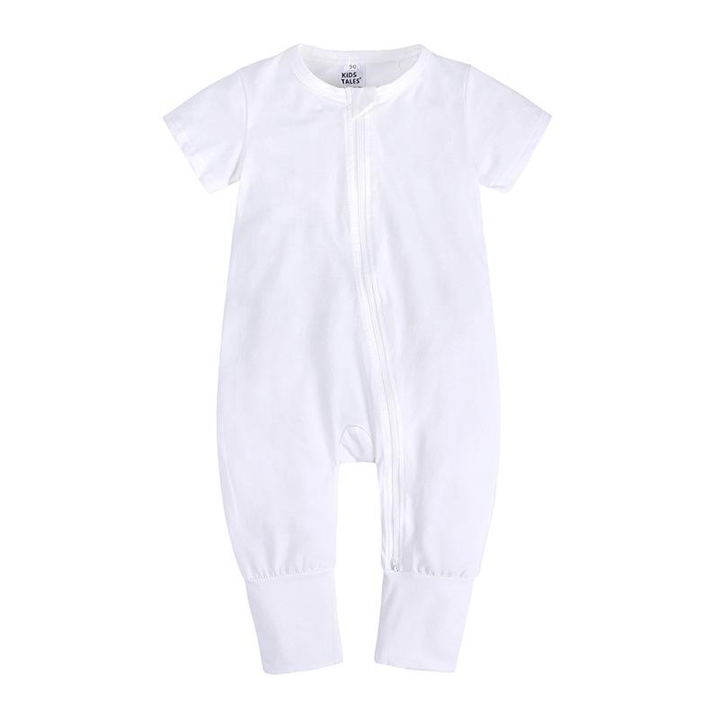 1 Piece Summer Newborn Infant Baby Boys Girls Romper Playsuit Overalls Cotton Short Sleeve Baby Jumpsuit Newborn Clothes