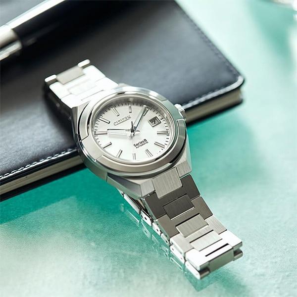 Citizen Men's NA1000-88A ( Watch Series 8 Mechanical 870 Mechanical) Round Watch Silver Stainless