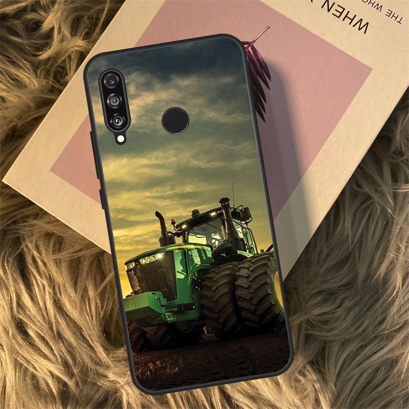 Чехол для телефона Huawei Nova 11i 12i 3i 7i 8i 9 10 SE Y60 Y61 Y70 Y72 Y73 Y90 Y91 P20 P30 P40 Lite с рисунком Фермерский трактор