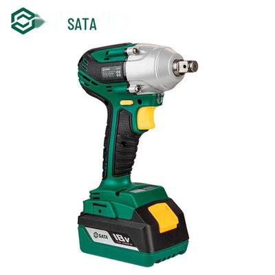 SATA 05818A 18В бесщеточный литиевый ударный гайковерт штепсель CN (адаптер в комплекте)