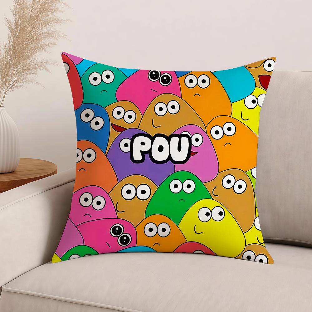 Горячая игра My P-Pet Инопланетянин P-Pou Наволочка Офисные Подушки Подходят Для Дивана Автомобиля Спальни Декоративная Наволочка