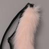 Регулируемый пояс из искусственного лисьего хвоста в японском стиле, искусственный кошачий хвост, пушистый хвост, хвост из искусственного меха, реквизит для косплея