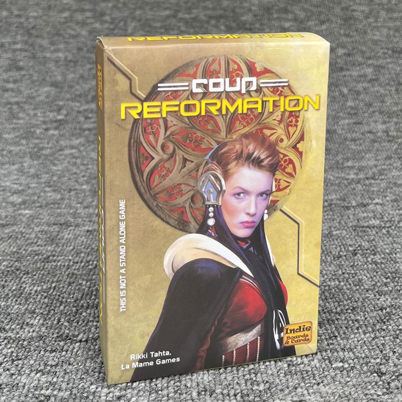 Английская версия COUP переворот восстание головоломка настольная игра настольная игра карточные игрушки досуг шахматы карточная игра