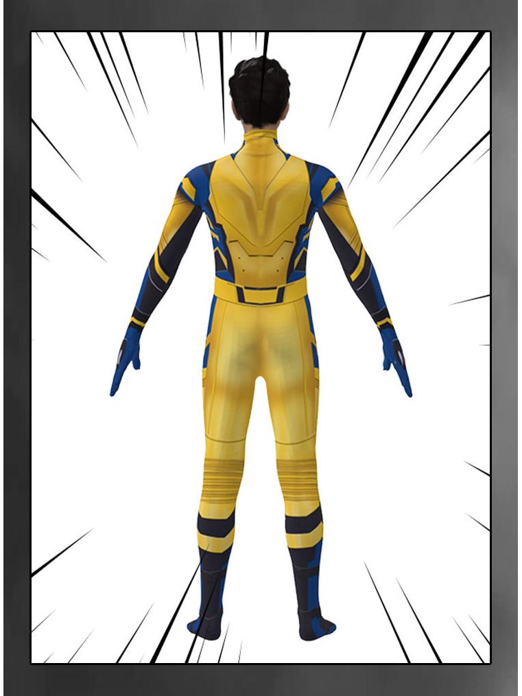 Детский костюм оборотня Росомахи на Хэллоуин – Костюм для косплея Аниме Мстители