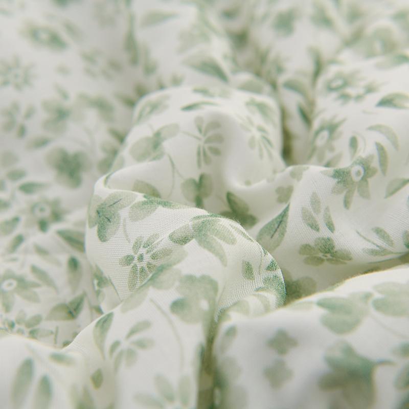 100% Cotton Double-Layer Yarn Fabric Summer Quilt