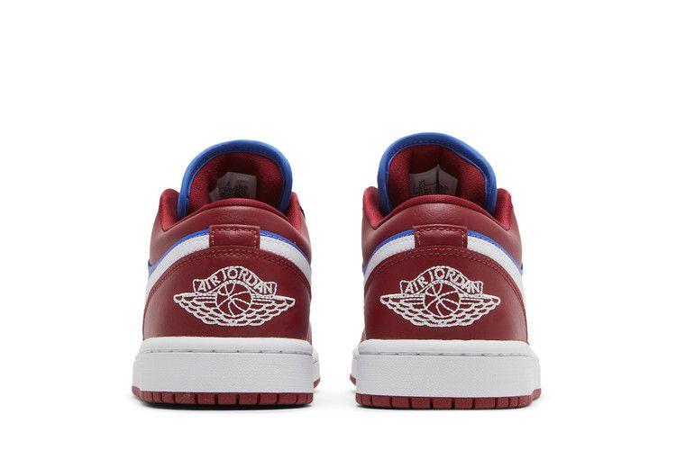 Jordan 1 Низкий Гранат Средне-Синий (Женский)