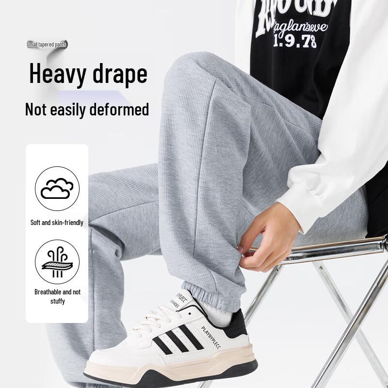 Мужские джоггеры Baleno в американском ретро-стиле, вафельной вязки