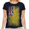 Niue Faded Flag Women's T-Shirt Niue Football Niue Jersey Gift