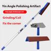 7Pcs Drywall Sandpaper Holder Set Adhesive Putty Finishing Tool for Smoothing Wall Ceiling Ergonomic Handle