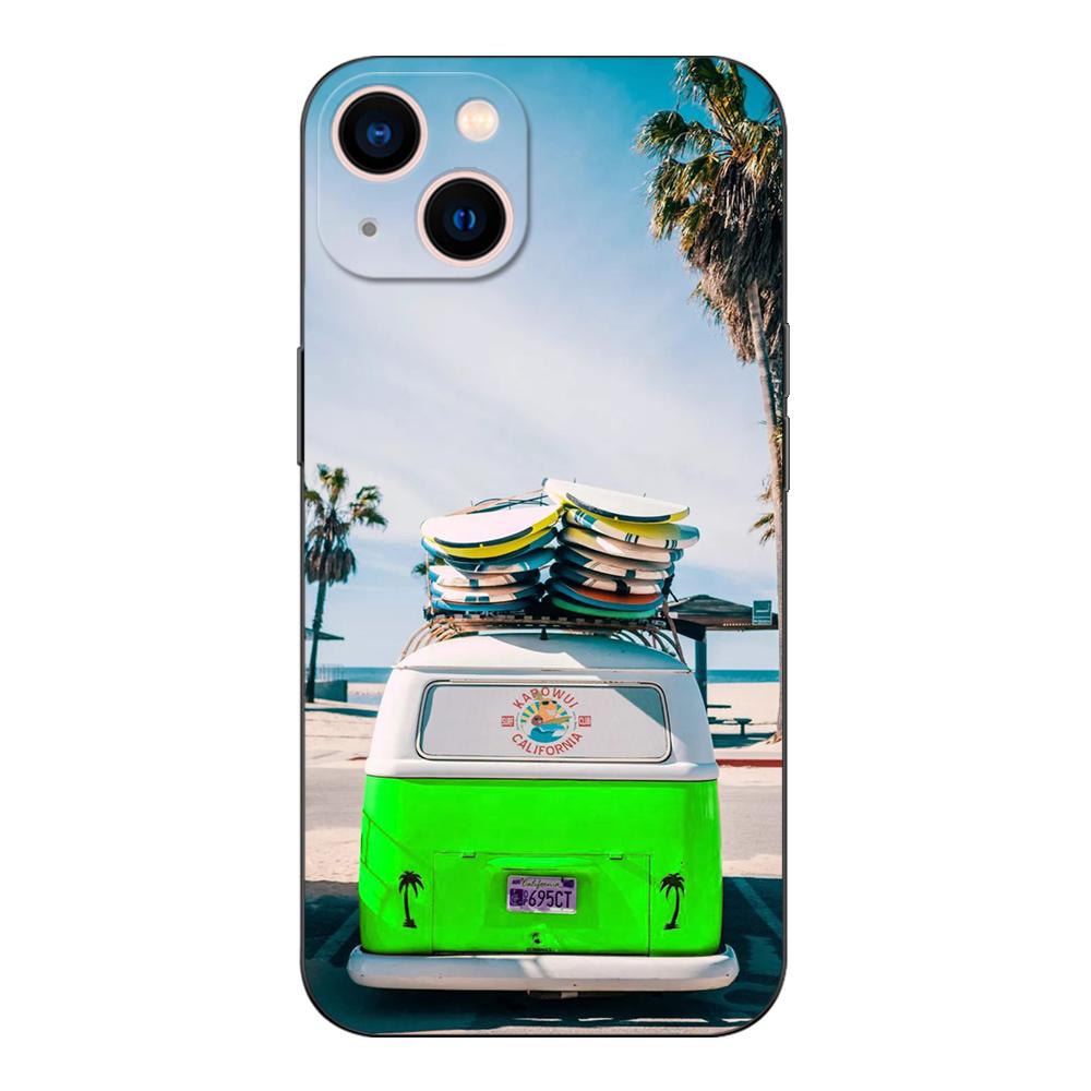 Черный ТПУ чехол для OPPO Reno 6 5 3 4 4Z 4F SE 5F 5Z PRO PLUS lite 6 6z 4G 5G Combi Van Surf