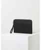 DAKS MEN'S ACCESSORIES Black Grid Pattern Cowhide_Dbba6E269Bk